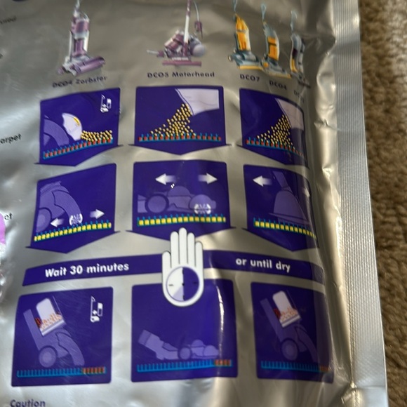 Dyson Zorb Carpet Maintenance Powder 26.5 oz 750g BRAND NEW SEALED - Picture 2 of 4